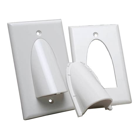 Wall Plate Covers & Mount Boxes For Network Cables 